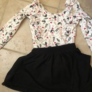 Remie Girl Leotard and Skirt Set